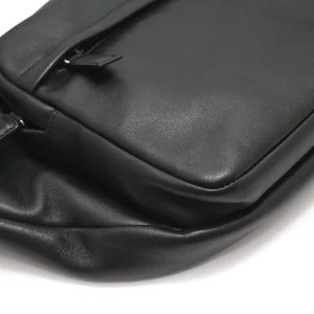 Prada Body Bum Crossbody Belt Bag Shoulder Lamb Leather Black - Picture 4 of 6